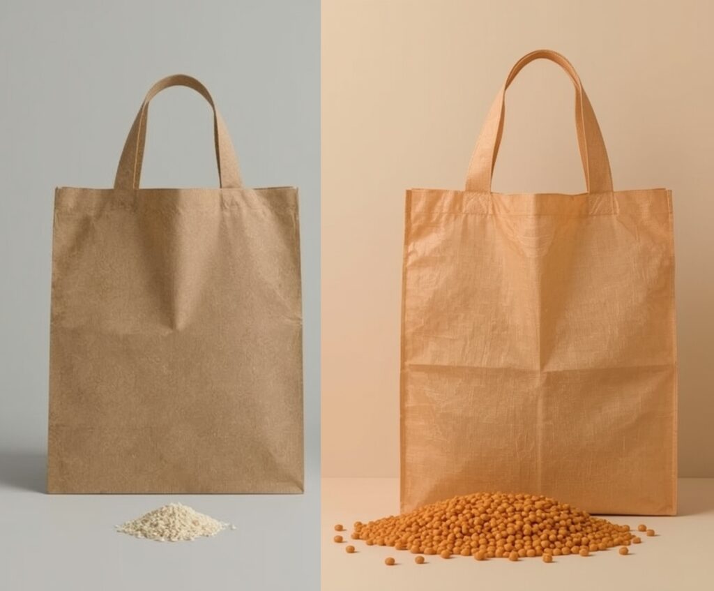 How to Tell Whether a Bag Is Made from Virgin Material or Recycled Material