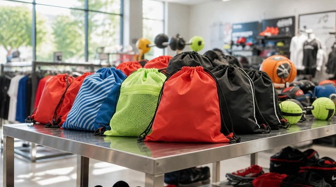 Custom drawstring bag