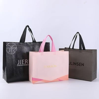 Non-woven laminated bag