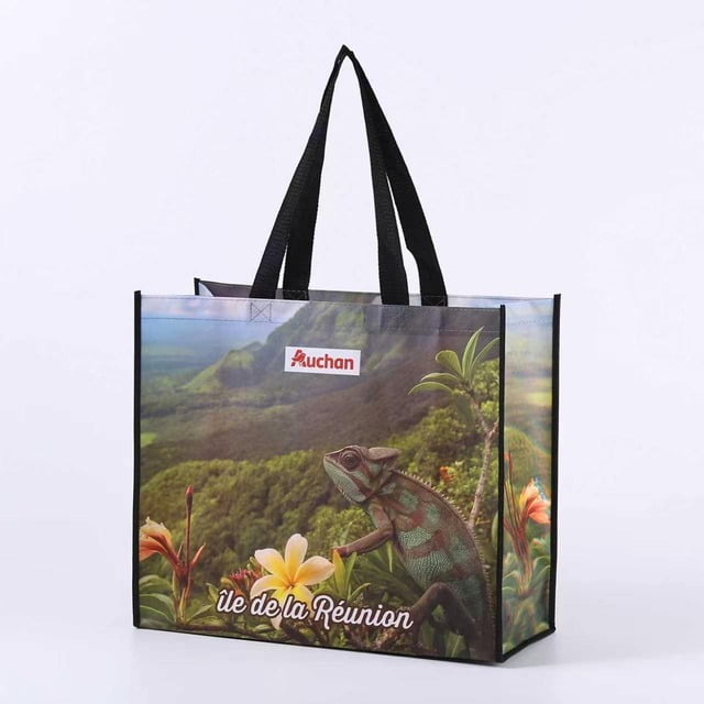 Laminated Full-Print Shopper bag