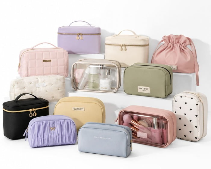Different Types of Makeup Bags and Their Uses