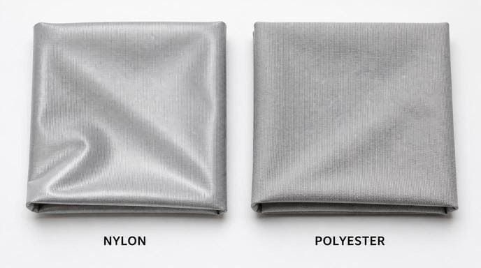 Nylon vs Polyester fabric comparison