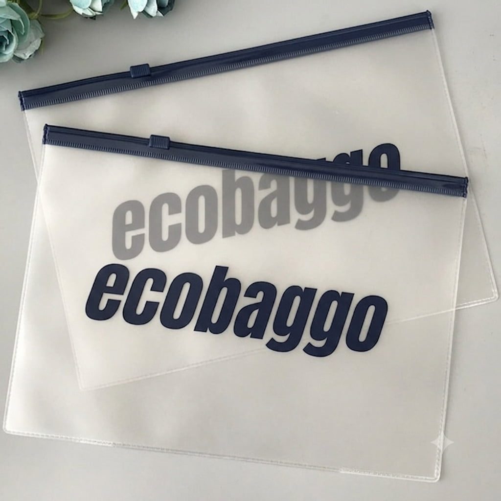 PVC Zipper Document Bag