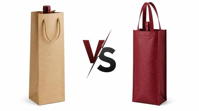 Paper Wine Bags vs Non Woven Wine Bags: Which One Is Better for Your Brand?