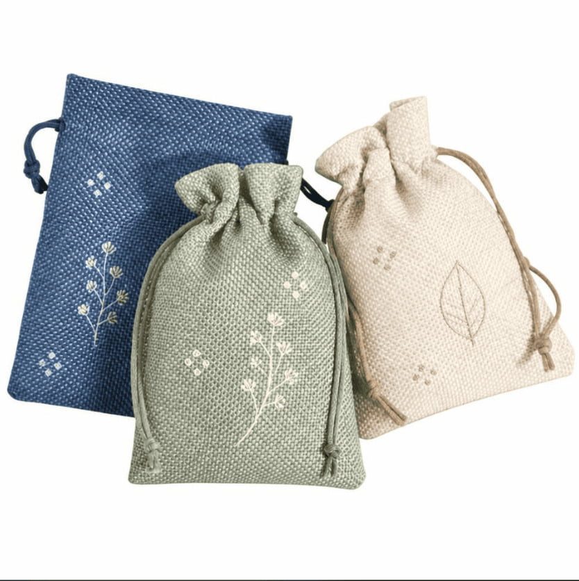 Premium Jute-Linen Wedding Pouch
