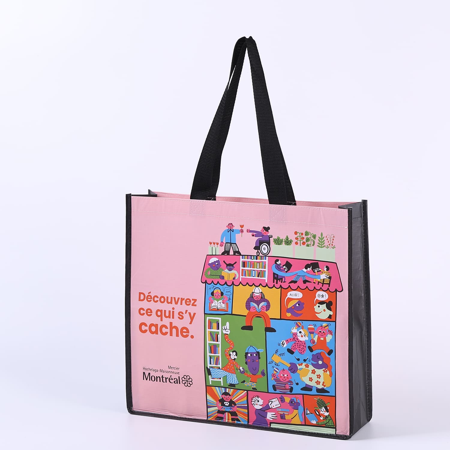 Laminated RPET Bags Full-Color