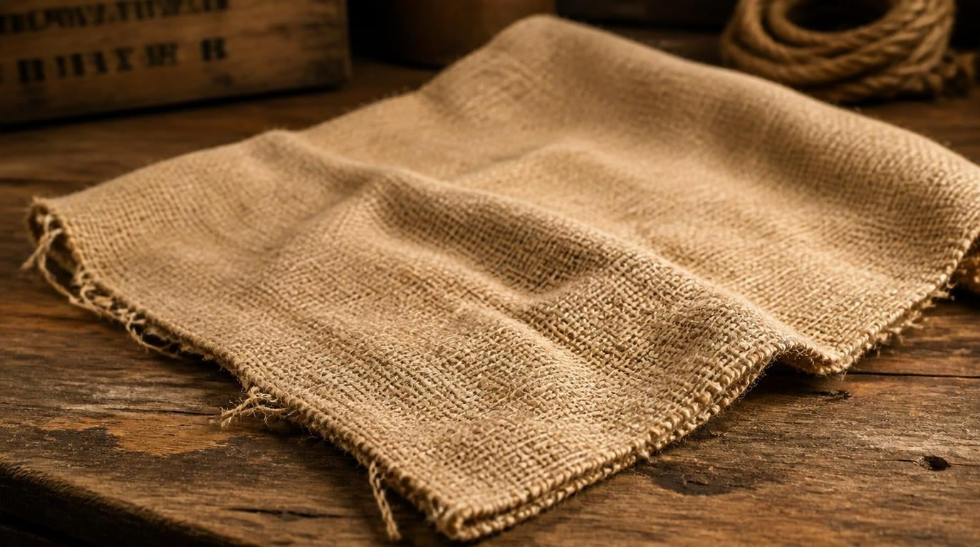High load capacity and durable jute fabric