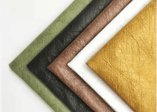 Tyvek material grade swatches showing D Series and R Series options